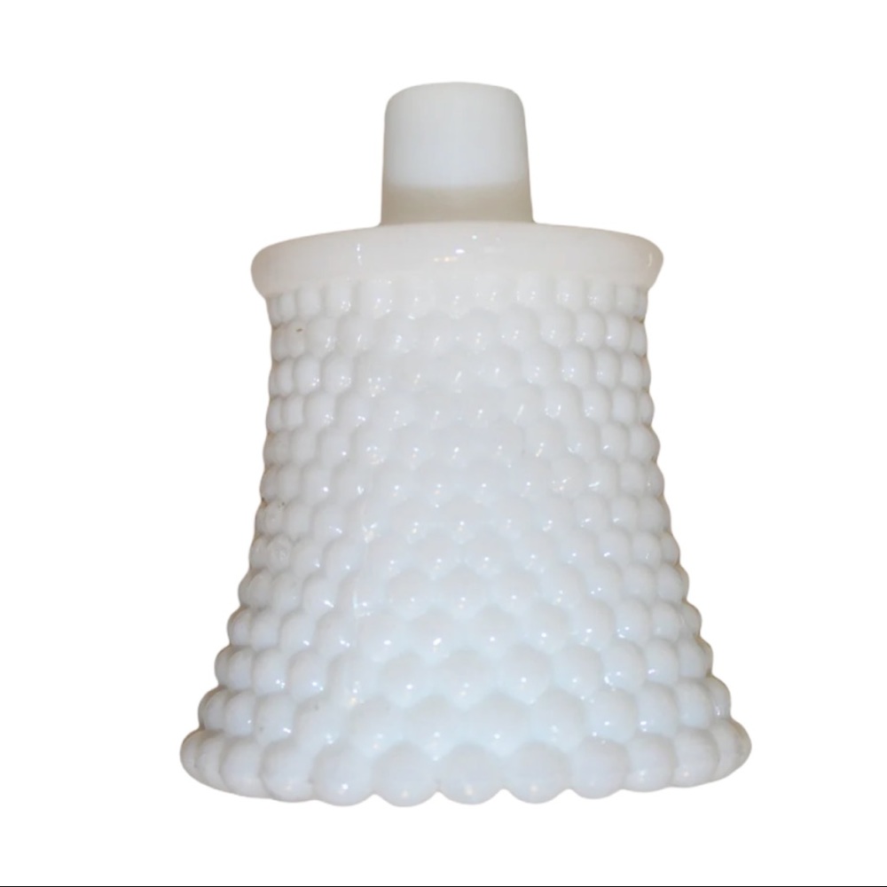 Vintage Milk Glass Hobnob Candle Votive Insert